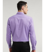 Men's Everday Regular Fit Solid Shirt | Cotton Rich | 5-Pin Pocketing - Image 2