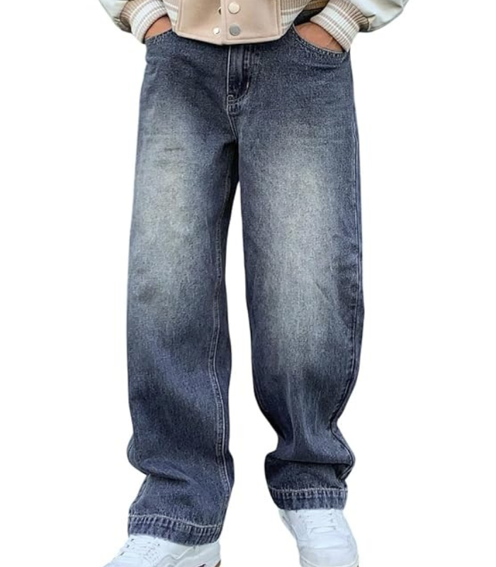 Jeans (8) Men's Straight Fit Jeans – Classic Denim with Comfortable Fit, Durable Fabric, and Timeless Style - Image 1