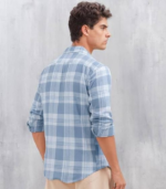 S-LINE Men Full Sleeve Check Cotton Shirt/Shirt for Men - Image 2