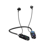 Life Like Bluetooth Neckband With 100 Hours Working Playtime - Black