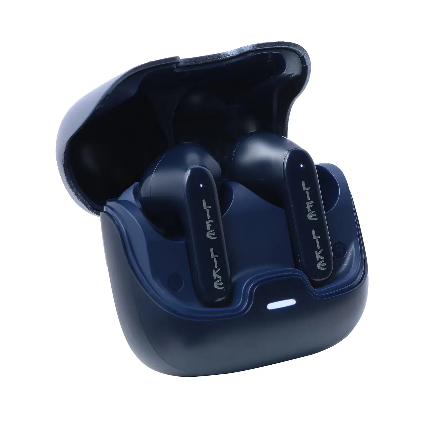 Life-Like-Z40-With-60H-SDL524521800-1-65e83 Life Like Z40 With 60H Playtime, Fast Charging, ENC Mic, 10 mm Rich Bass Drivers,Bluetooth 5.3 Ear Buds TWS - Blue - Image 1