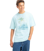 US81 Men's Super Combed Cotton Rich Graphic Printed Oversized T-Shirt