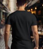 Trendy Printed Cotton Blend Crew Neck/Round Neck Half Sleeve Tshirt for Men- Pack of 2 - Image 2