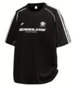 Imsa Moda Printed Men’s Polycotton Relax Fit Round Neck T-Shirt | Half Sleeve Solid Casual & Gym Wear Comfortable Regular T-Shirt - Image 2