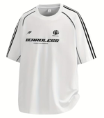 Printed Men’s Polycotton Relax Fit Round Neck T-Shirt | Half Sleeve Solid Casual & Gym Wear Comfortable Regular T-Shirt - Image 2