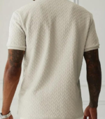 Trillion Jaqquard Men's Polo T Shirt for Men (Polyester Blend | Regular Fit) - Image 2