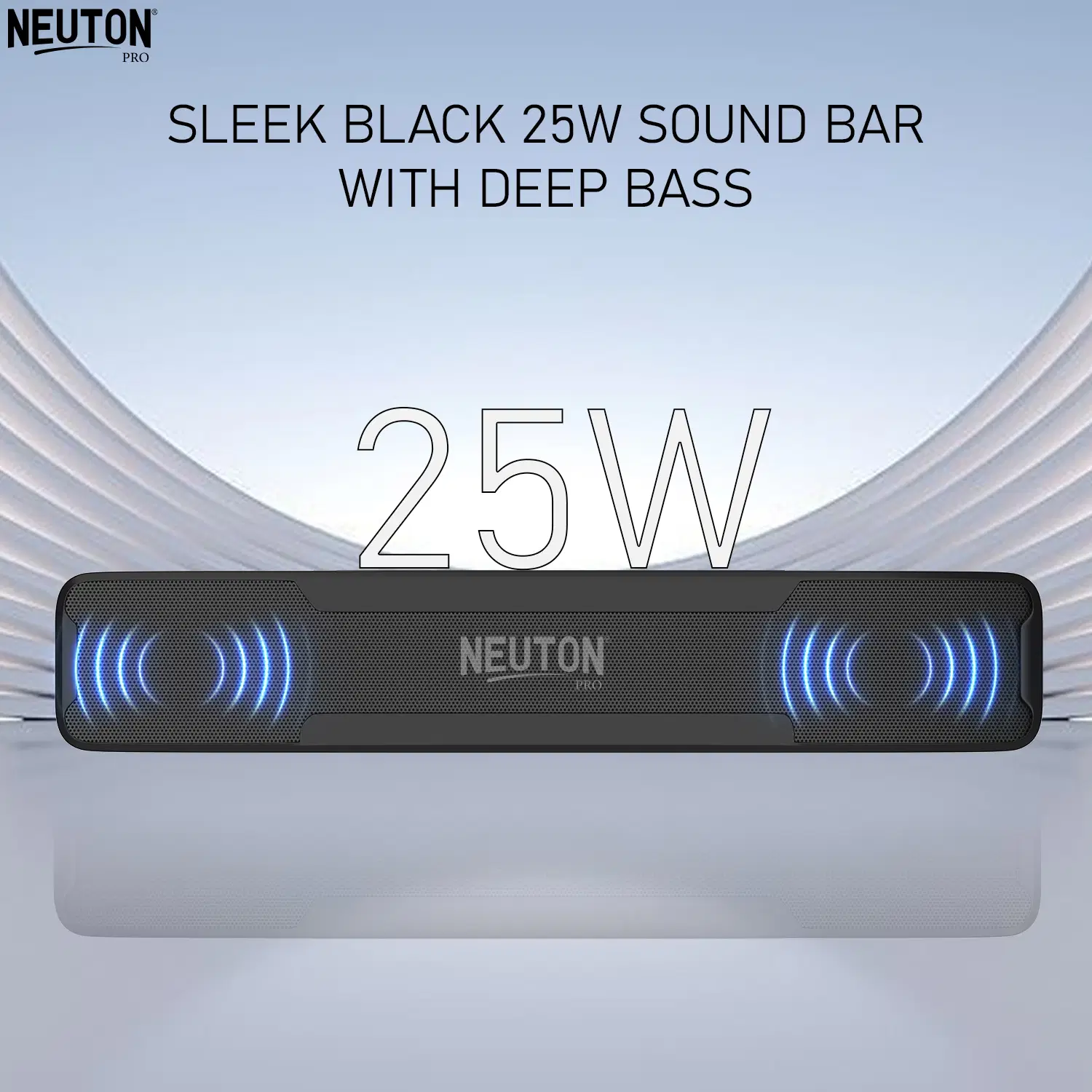 NEUTON-PRO-TOP-BARR-25-SDL505503101-1-ecac0.webp NEUTON PRO TOP BARR 25 W Bluetooth Speaker Bluetooth v5.0 with SD card Slot,USB,Aux Playback Time 5 hrs Black - Image 1