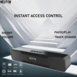 NEUTON PRO TOP BARR 25 W Bluetooth Speaker Bluetooth v5.0 with SD card Slot,USB,Aux Playback Time 5 hrs Black - Image 3