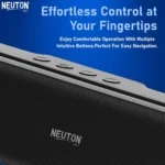 NEUTON PRO X BAR 40 W Bluetooth Speaker Bluetooth v5.0 with USB,SD card Slot,Aux Playback Time 5 hrs Black - Image 4