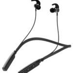 Neo ROKERZ Bluetooth Bluetooth Neckband On Ear 40 Hours Playback Active Noise cancellation IPX4(Splash & Sweat Proof) Black