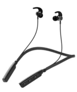 Neo ROKERZ Bluetooth Bluetooth Neckband On Ear 40 Hours Playback Active Noise cancellation IPX4(Splash & Sweat Proof) Black
