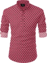 Nofilter Pink Cotton Blend Men's Regular Kurta ( Pack of 1 )