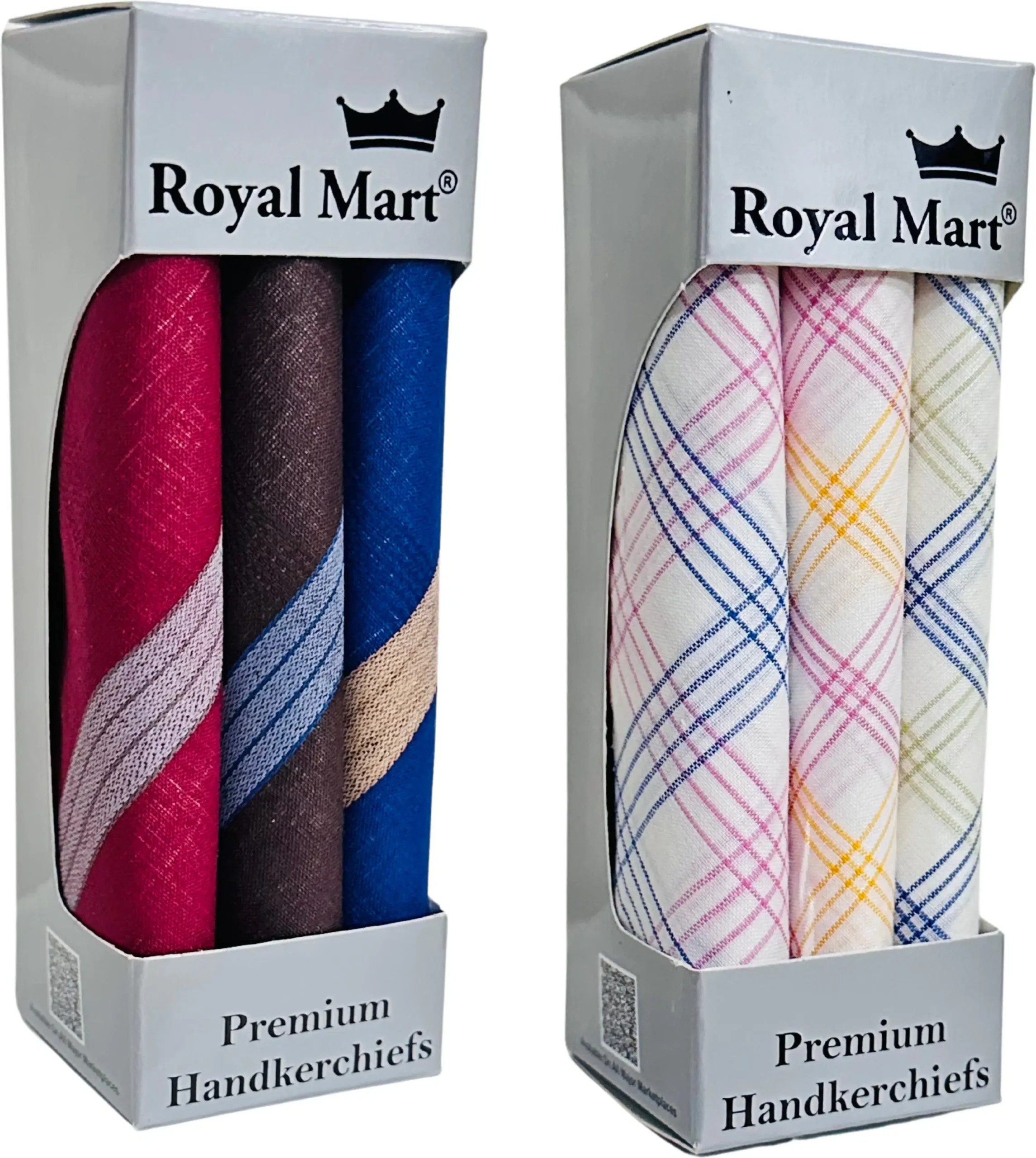 Royal-Mart-Multi-Blended-Men-SDL386317029-1-49ace-scaled-1.webp Royal Mart - Multi Blended Men's Handkerchief ( Pack of 6 ) - Image 1