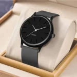 Shivark Black Silicon Analog Men's Watch