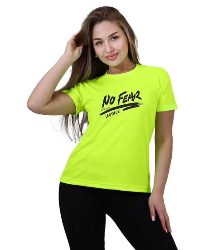 Untitled design (18) Women's Boyfriend/Loose Fit Round Neck Half Sleeve Cottonblend Tshirt - Image 1