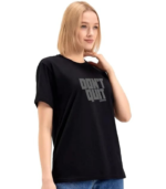 Round Neck Half Sleeve Cottonblend Tshirt - Image 3