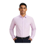 Symbol Men's Solid Cotton Slim Fit Formal Shirt | Plain | Full Sleeve