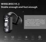 VEhop NORD BUDS GAMING Bluetooth True Wireless (TWS) In Ear 35 Hours Playback Fast charging,Low Latency IPX4(Splash & Sweat Proof) Black - Image 3