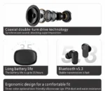 VEhop NORD BUDS GAMING Bluetooth True Wireless (TWS) In Ear 35 Hours Playback Fast charging,Low Latency IPX4(Splash & Sweat Proof) Black - Image 4