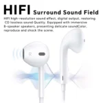 XYBEL WRD-EPH-WHITE-1NOS 3.5 mm Wired Earphone In Ear Powerfull Bass White - Image 3