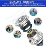 XYBEL WRD-EPH-WHITE-2NOS 3.5 mm Wired Earphone In Ear Powerfull Bass White - Image 2