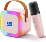 jhn JHN122 5 W Bluetooth Speaker Bluetooth V 5.1 with USB,SD card Slot Playback Time 5 hrs Pink